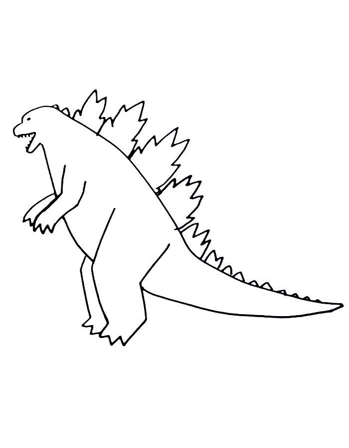 Godzilla Coloring Pages (Free Printable PDF Sheets)