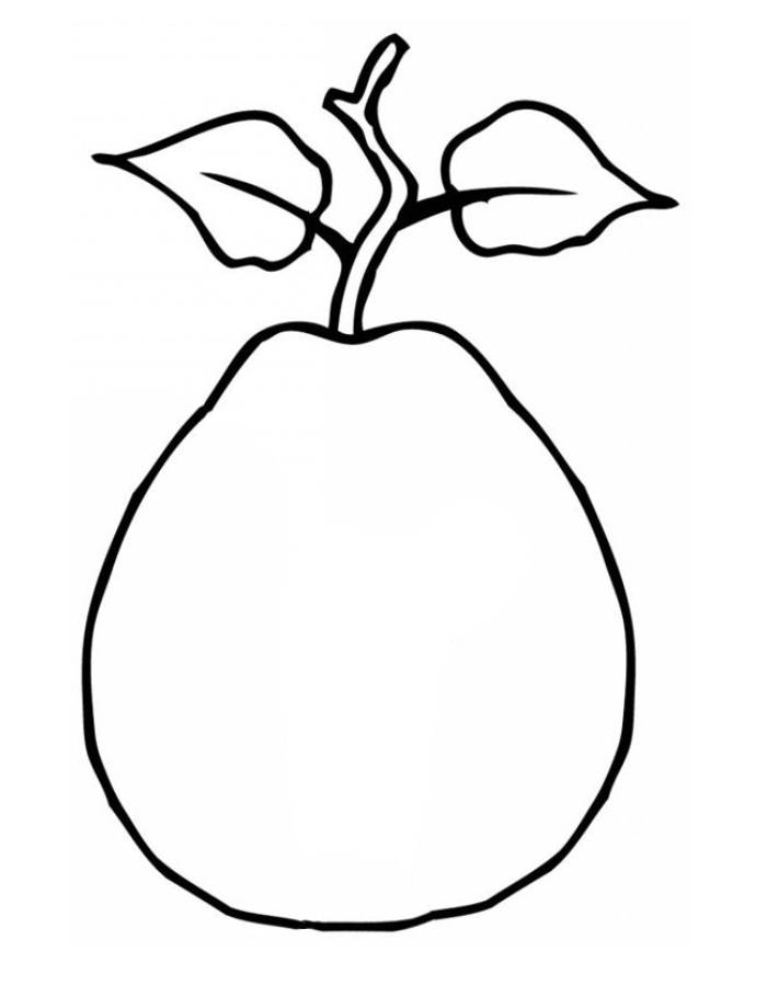 guava coloring pages