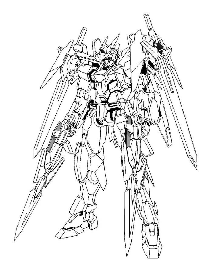 Gundam Coloring Pages