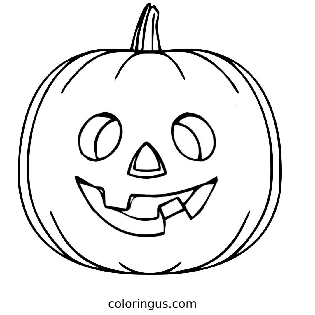 Pumpkin Coloring Pages Pdf Printable