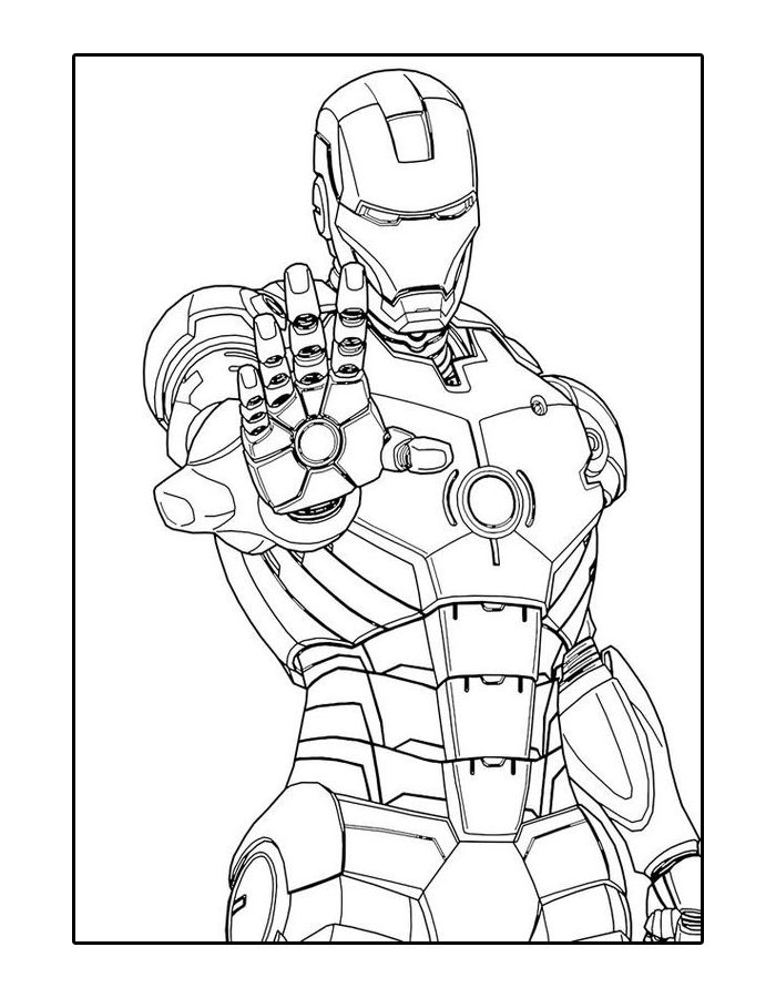 Halo Image Coloring Page