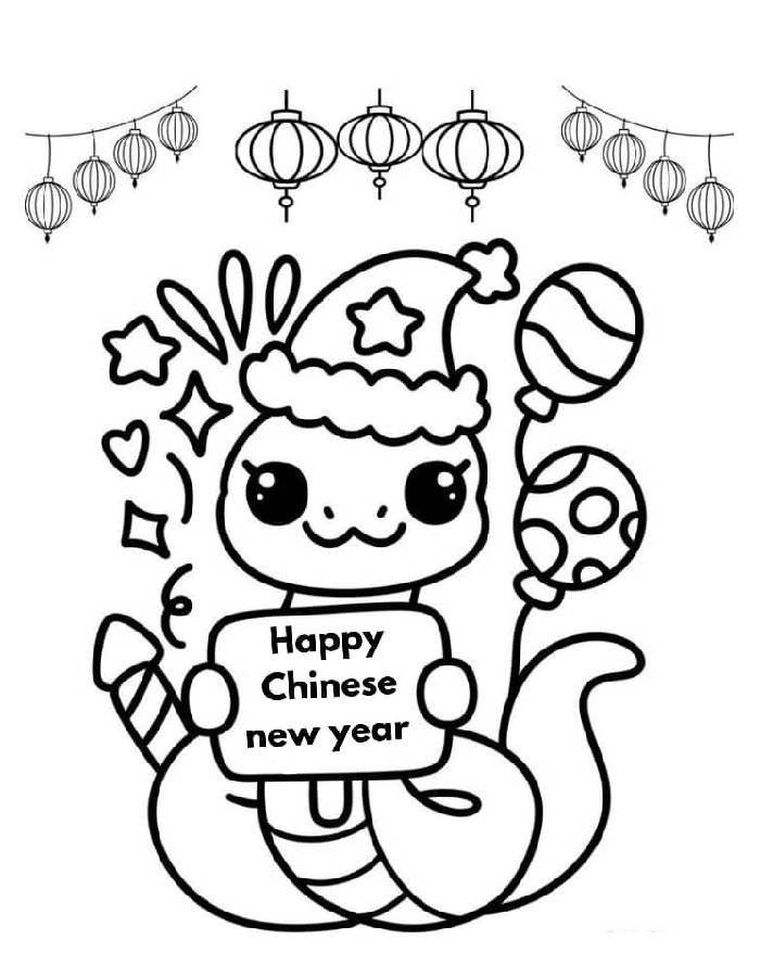 Happy Chinese New Year Printable Pdf