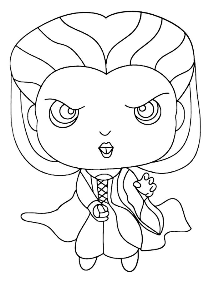 Hocus Pocus Coloring Page