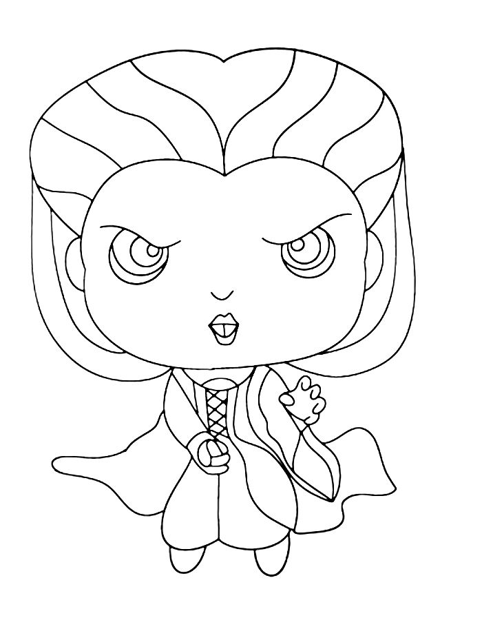 Hocus Pocus Winifred Coloring Page