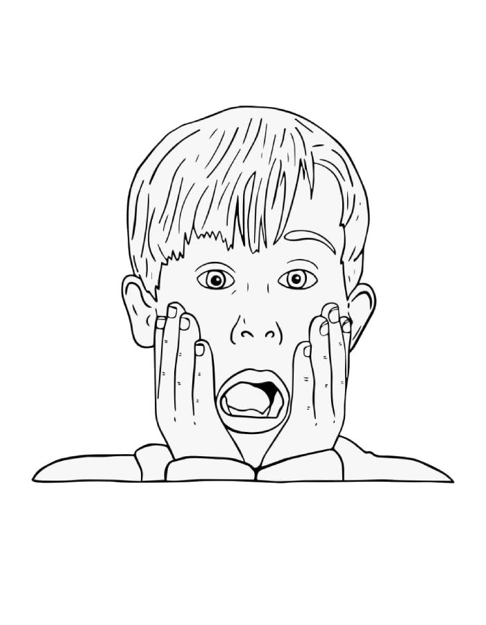 Home Alone Coloring Pages