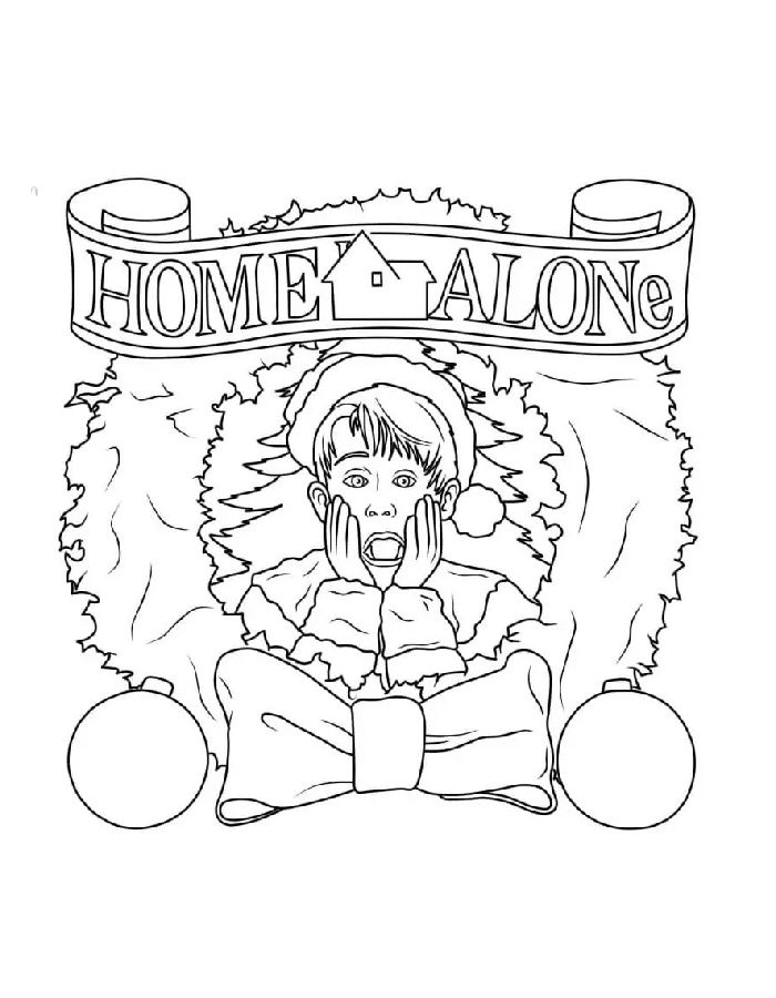 Home Alone Simple Art