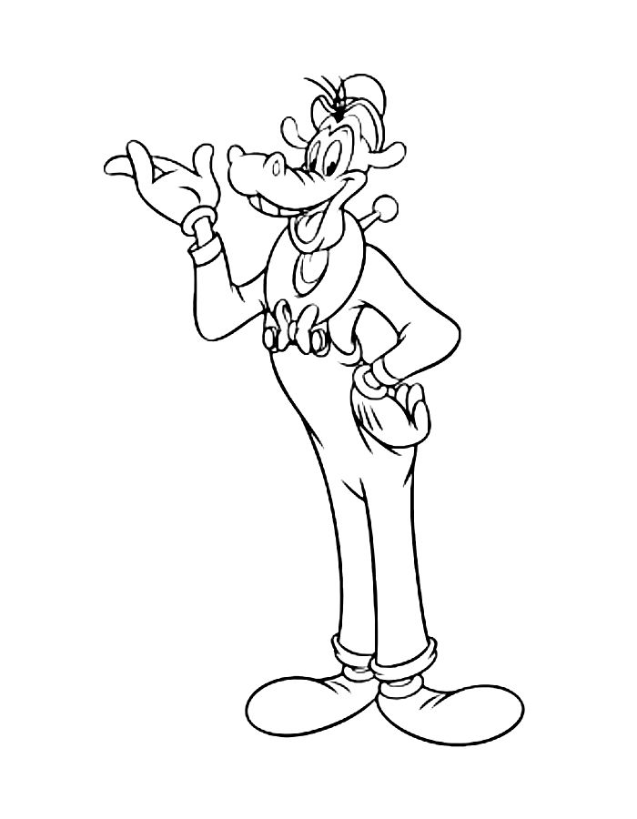 Horace Horsecollar Coloring Page