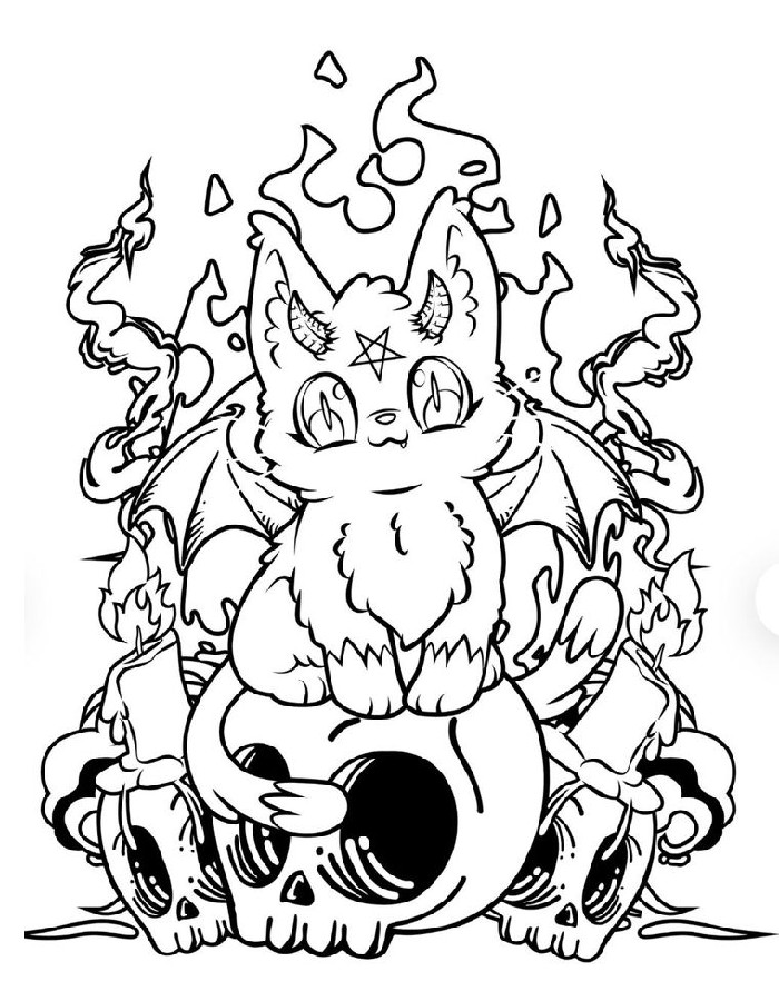 Horror Lineart Pdf