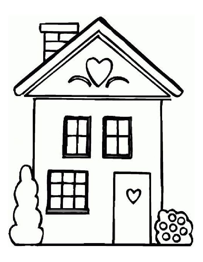 House  coloring page