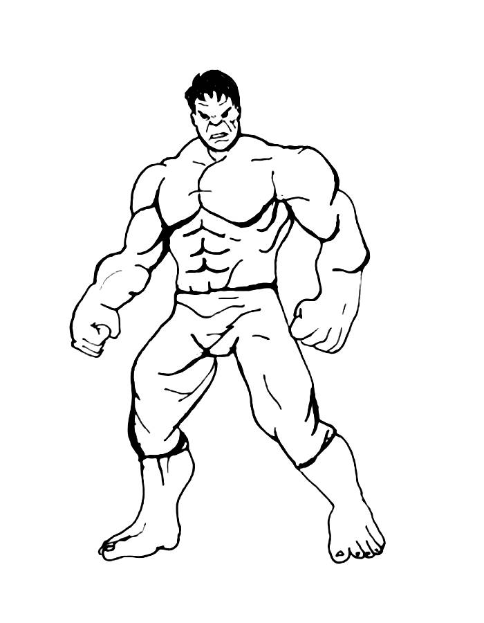 Incredible Hulk Coloring Pages (Free Printable PDF)