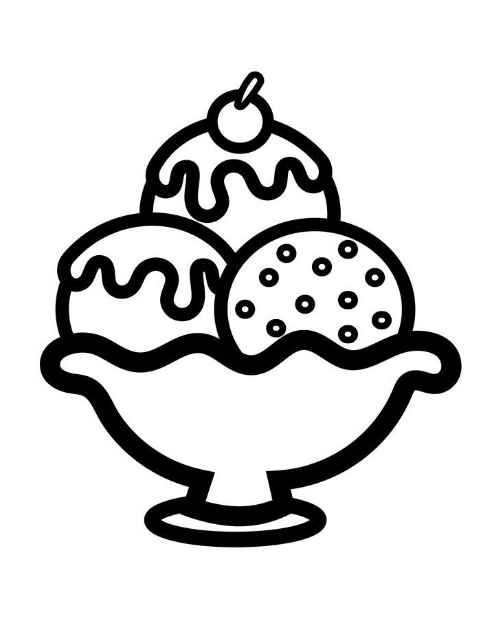 Free Printable Ice Cream Sundae