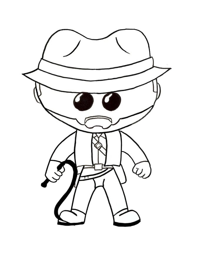 Indiana Jones Coloring Pages