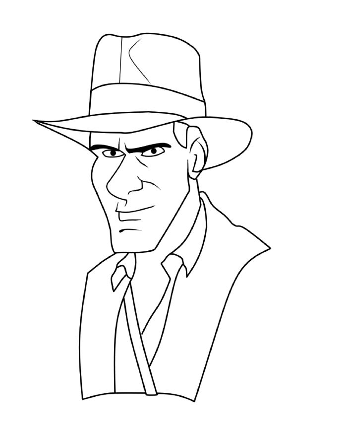 Indiana Jones Head