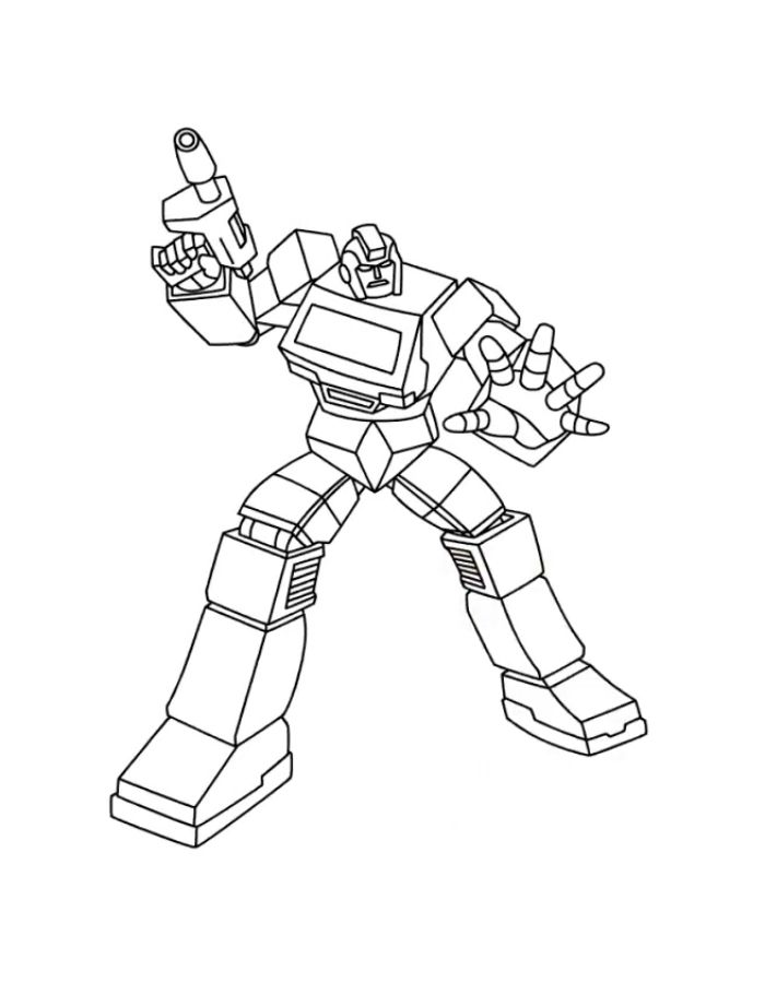 Ironhide Coloring Page