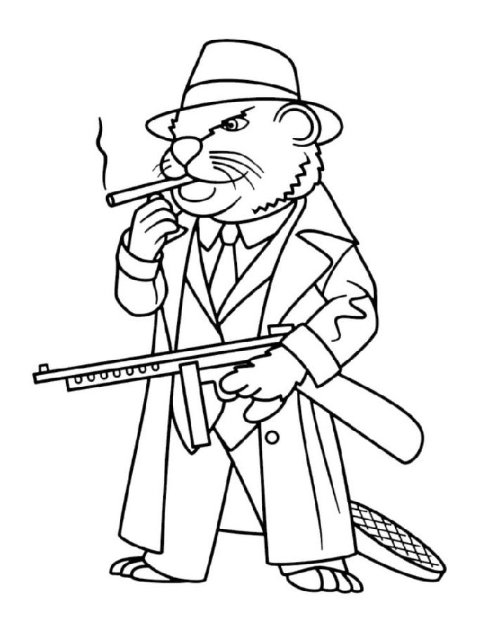 Italian Brainrot Coloring Pages