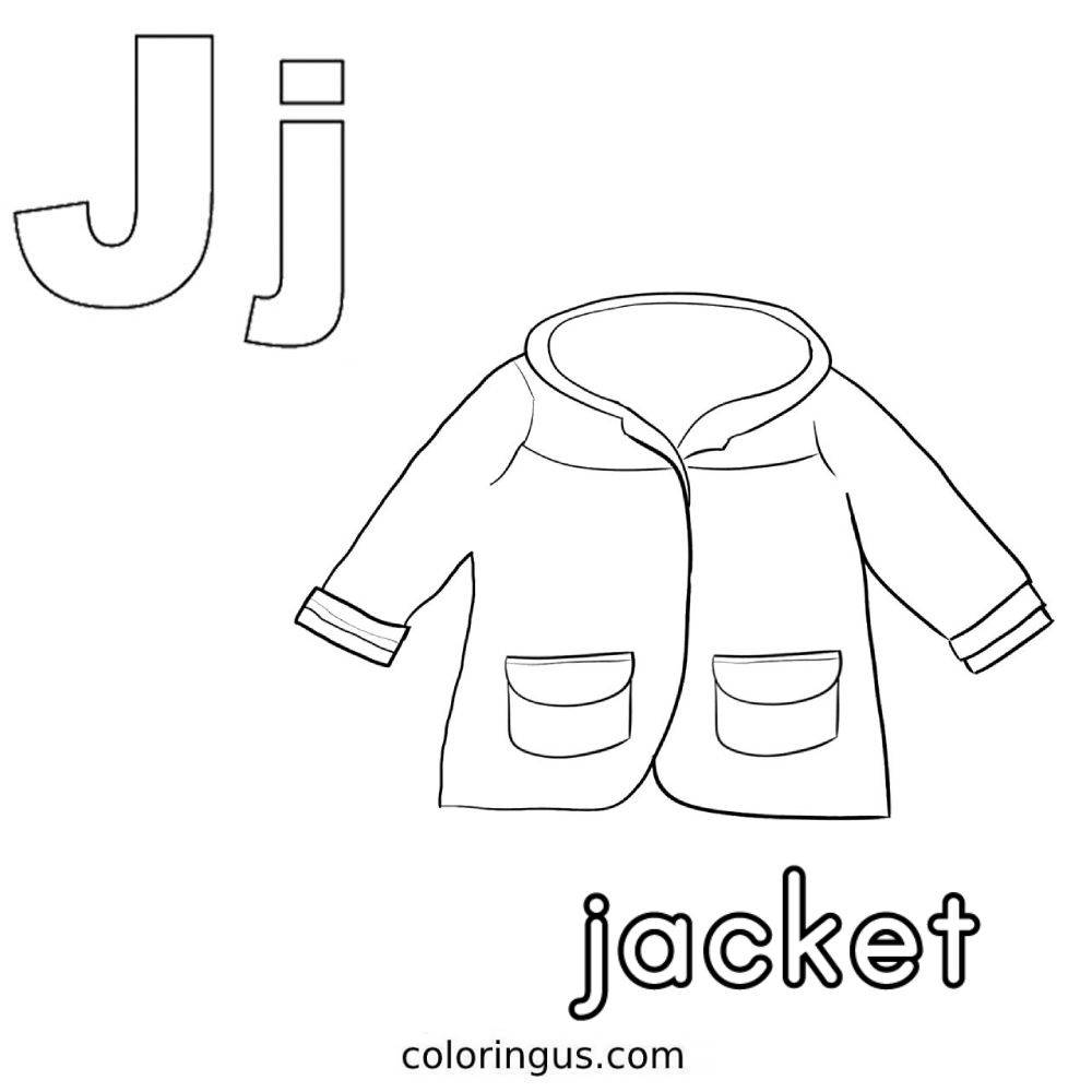 J for jacket