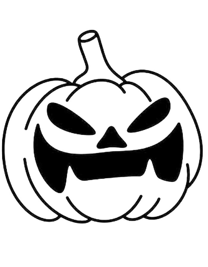 Jack O Lantern  coloring page