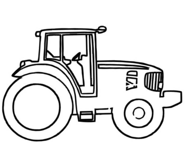 John Deere Pictures To Color Coloring Page