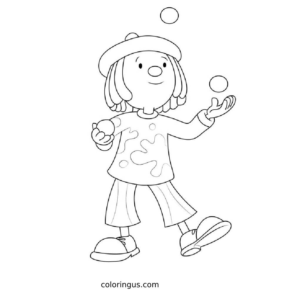 JoJo Siwa SURPRISE Play Pack Coloring Page