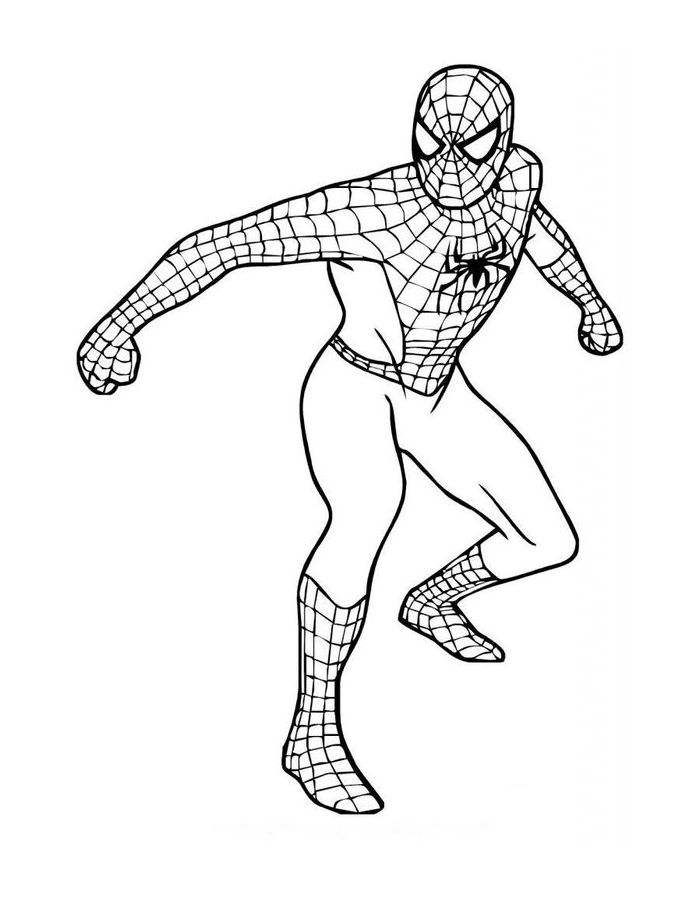 Spiderman Coloring Pages (Free Printable PDF)