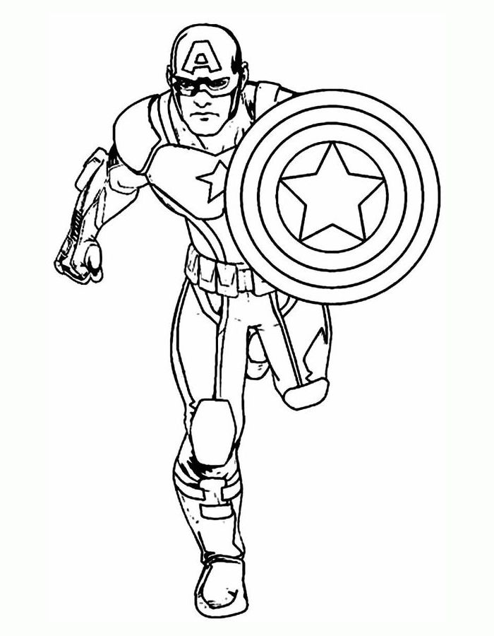 Justice League Art Coloring Page