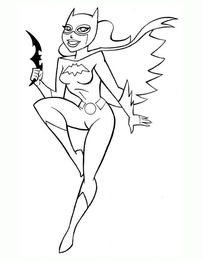 Justice League Images Coloring Page