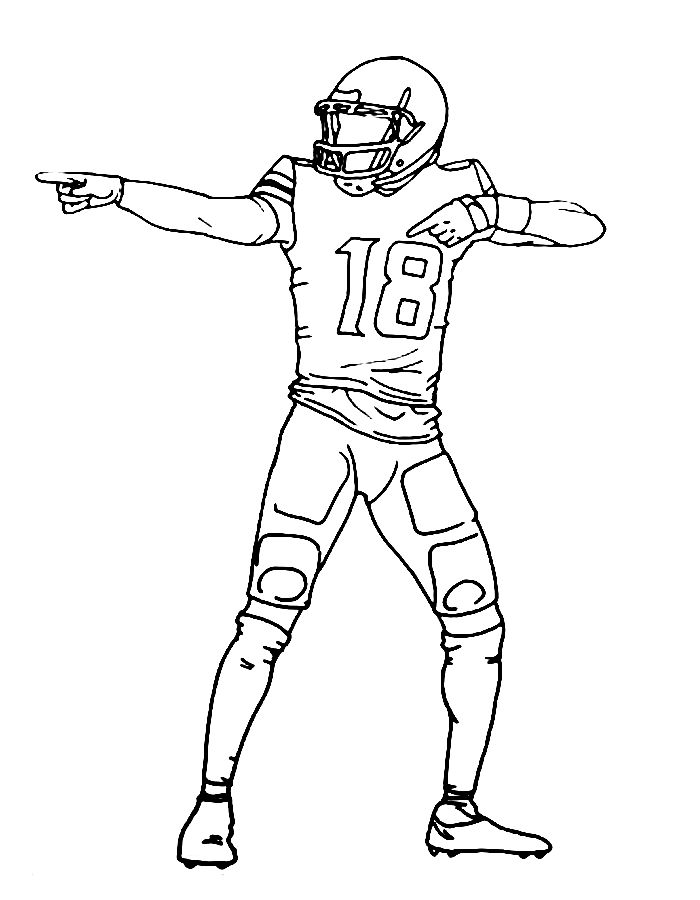 Minnesota Vikings Coloring Page