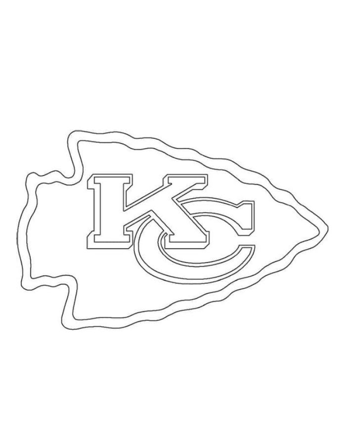 Kansas City Chiefs  coloring page