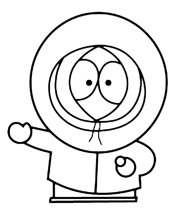 Kenny Mccormick Coloring Page