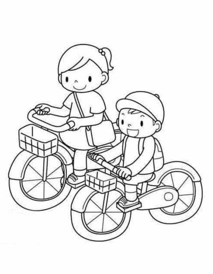 Kids Fun Line Art