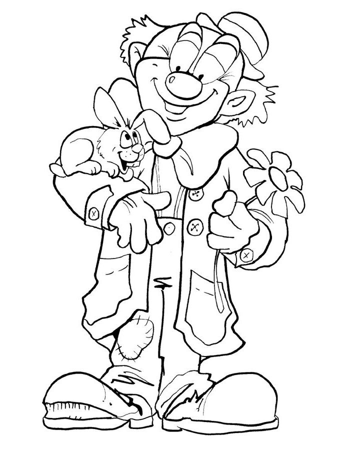 Killer Klowns Coloring Page