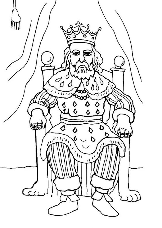 King Coloring Pages (Free Printable PDF)