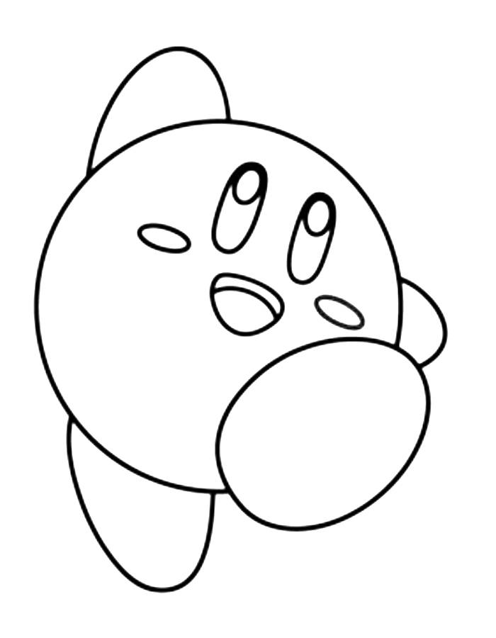 Kirby Coloring Pages (Free Printable PDF)