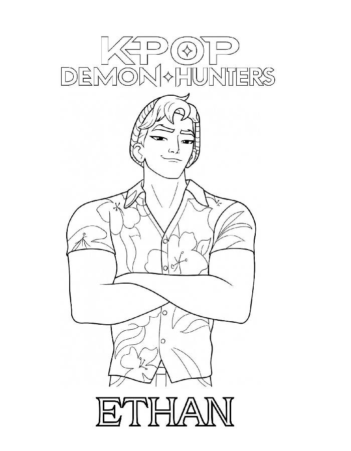 Kpop Demon Hunters Art For Kids