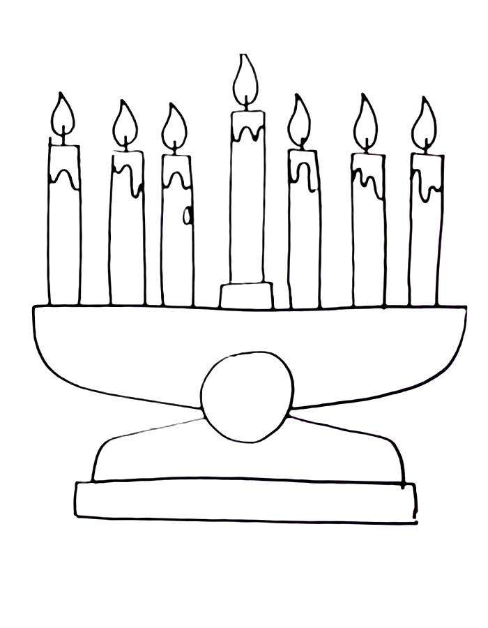 Kwanzaa Coloring Page