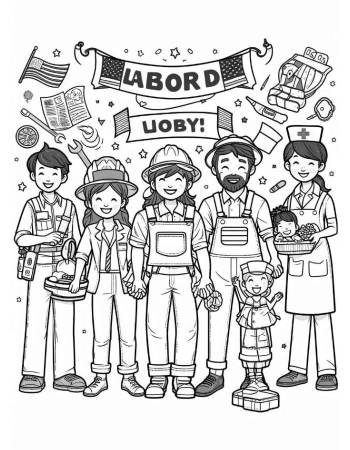 Labor Day Fun Free Printable