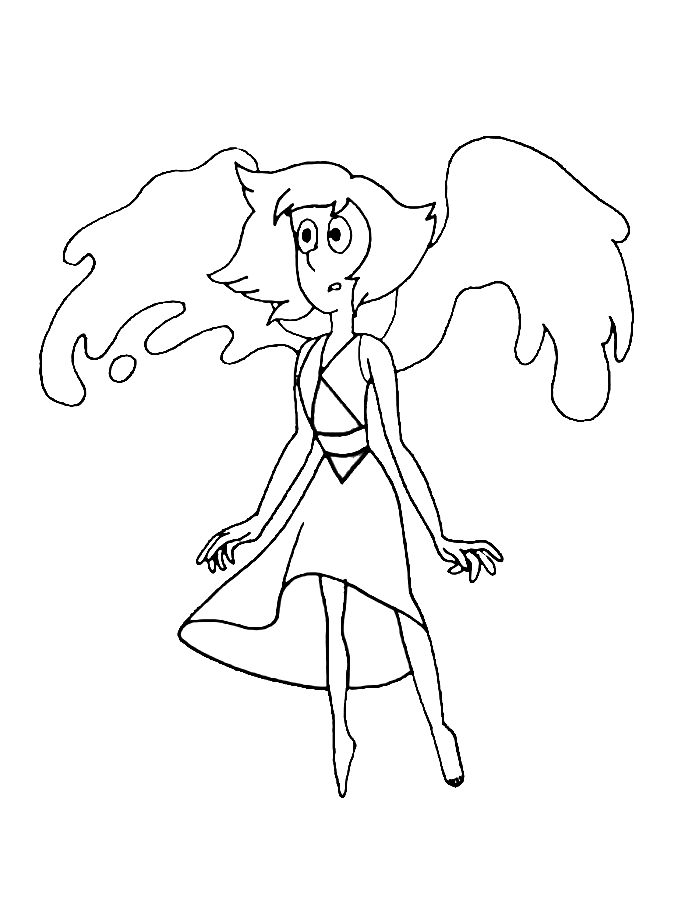 Lapis Lazuli Steven Universe Coloring Page