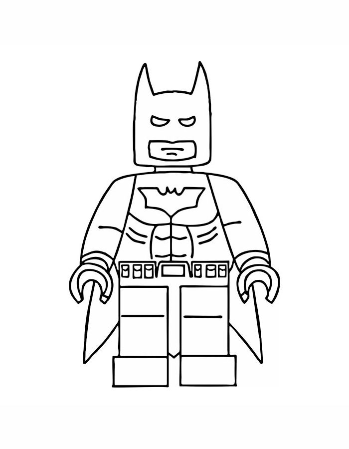 Lego Batman Black And White
