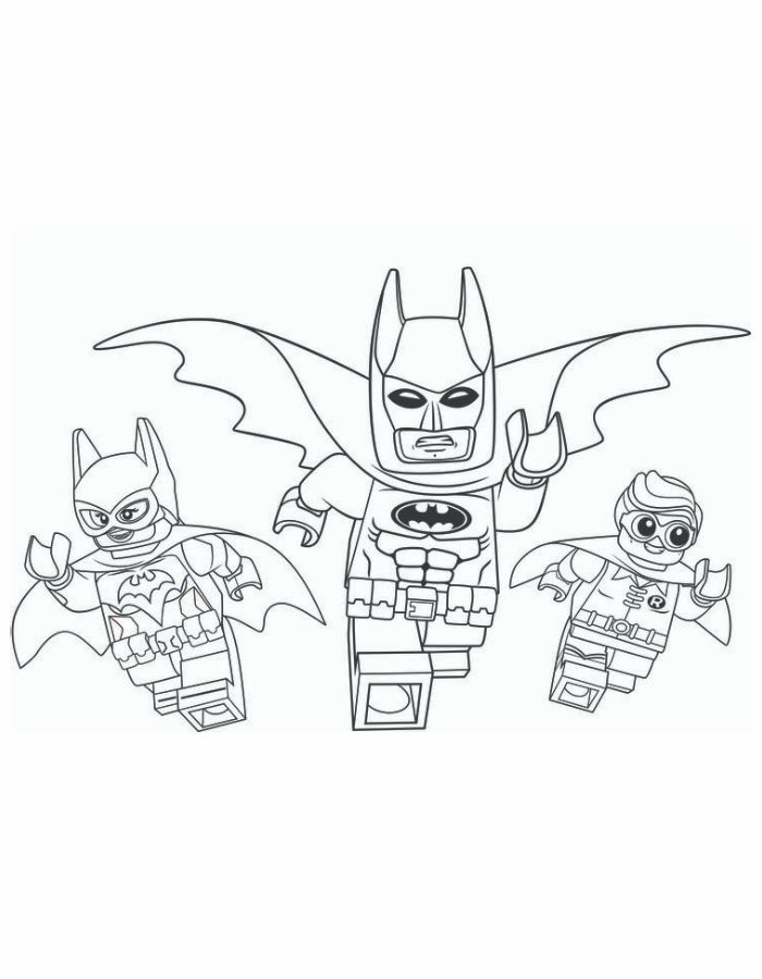 Lego Batman Drawing