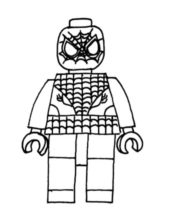 Lego Picture To Color Coloring Page