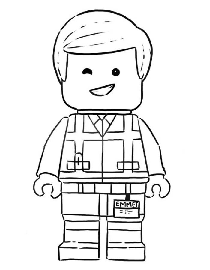 Lego Coloring Pages (Free Printable PDF)