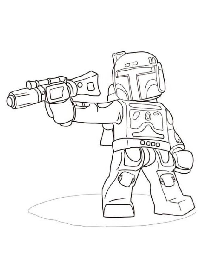 Lego Starwars Pdf Coloring Page