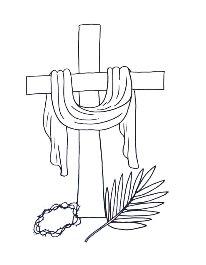 Lent Coloring Page