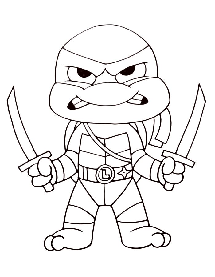 Leonardo  coloring page