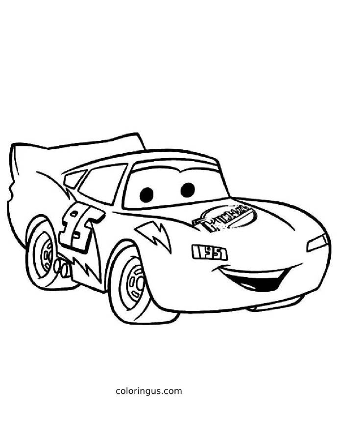 Lightning Mcqueen Coloring Pages