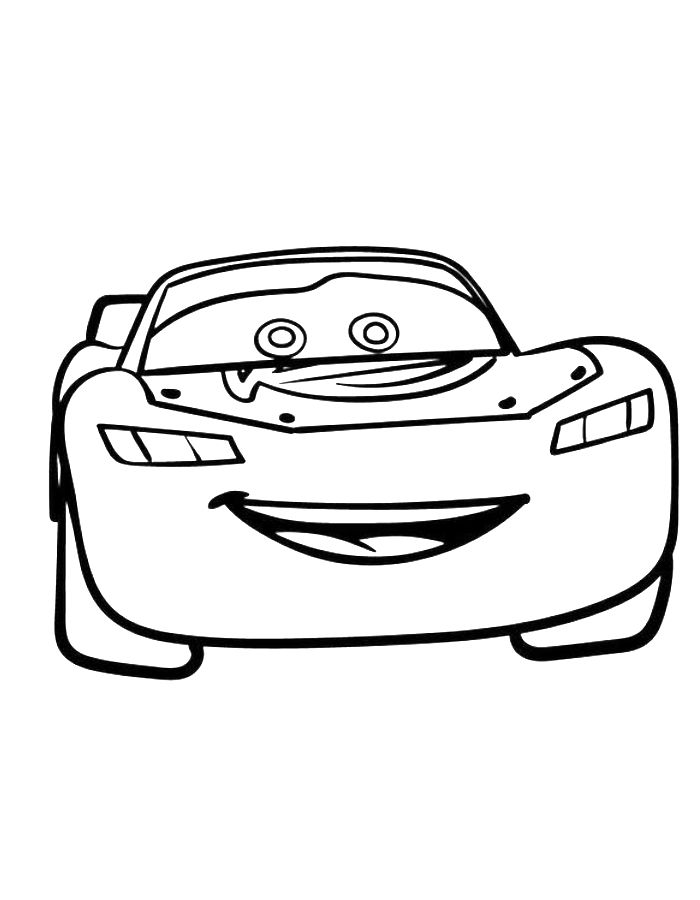 Lightning Mcqueen Pictures To Print Coloring Page