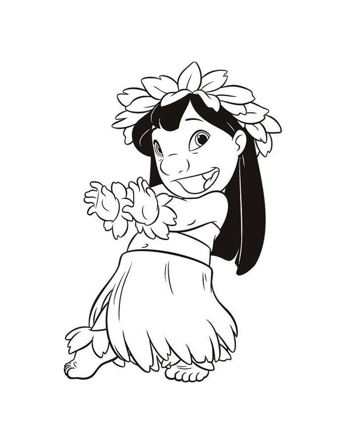 Lilo And Stitch Cartoon Pdf Lilo And Stitch Cartoon Pdf Coloring Page