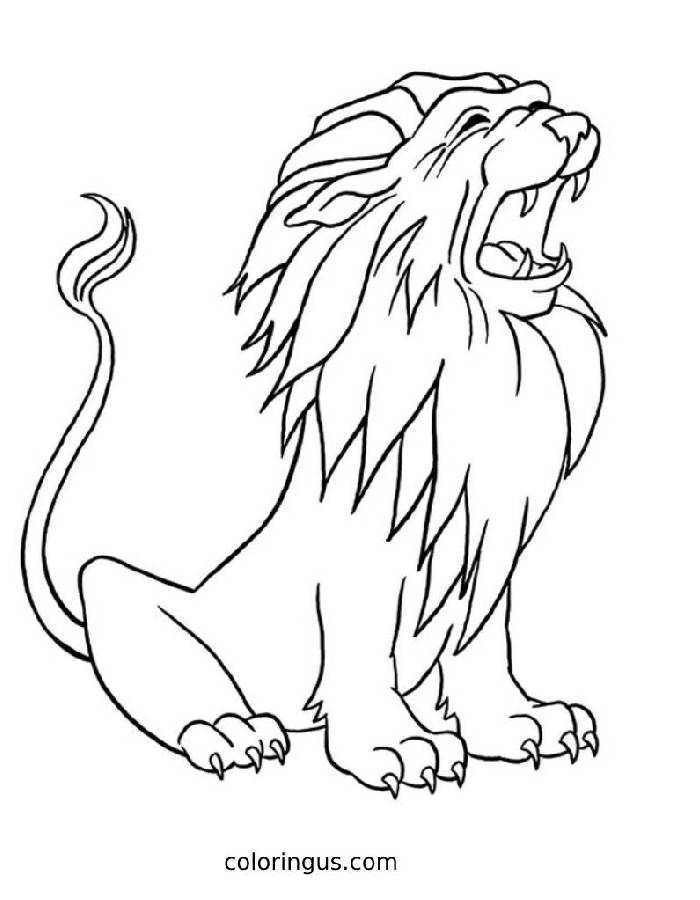 Lion Coloring Pages
