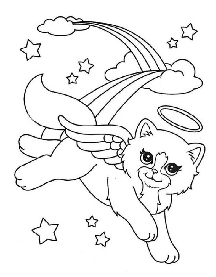 Lisa Frank Coloring Page