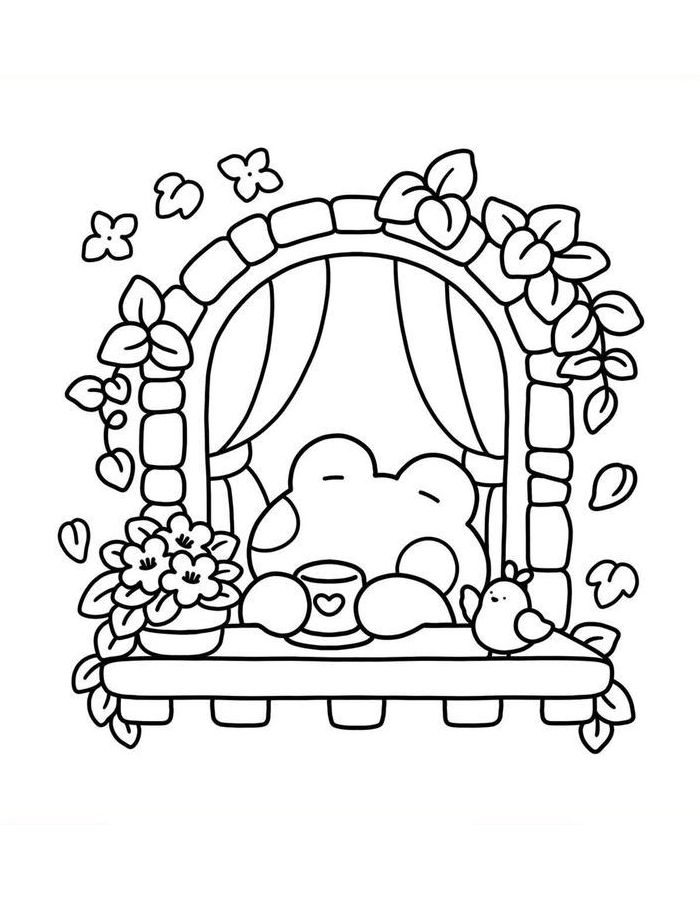 Little Corner  coloring page